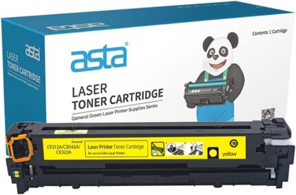 Toner Cartridge for HP Printer, Asta	125A CB542A
