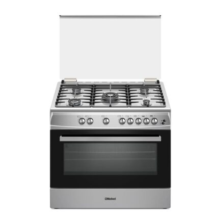 NOBEL GAS COOKER 90X60 5 GAS BURNERS 1year warranty NOBEL-NGC9680